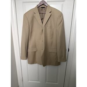 Giorgio Cosani, Men 46R, Brown 95% Wool Suit Jacket/Blazer Office Work